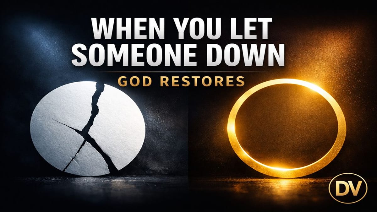 When Disappointment Becomes the Doorway God Uses to Transform You