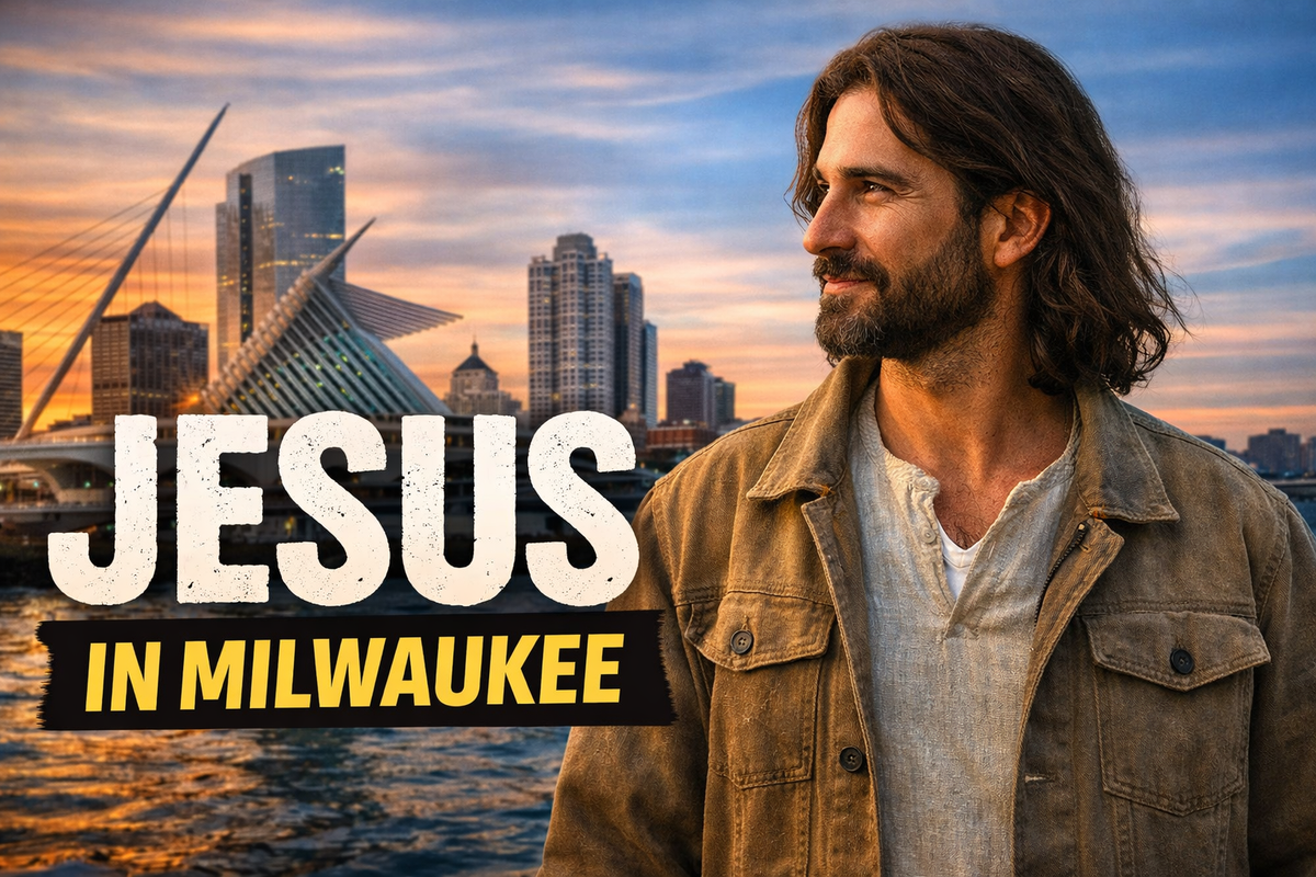 Jesus in Milwaukee, WI: The Day He Found the People Still Running on Empty